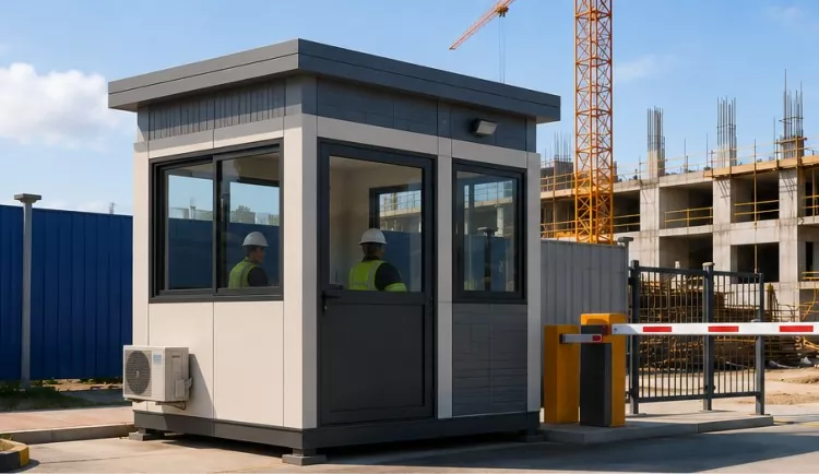 Var kan prefabricerade mobila vakthus användas?