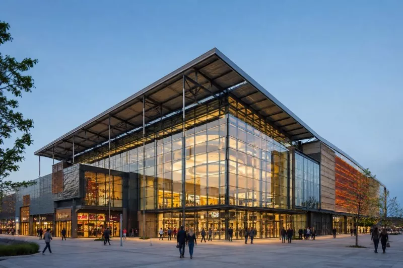 Hur kan konstruktion av köpcentrum med stålstruktur bli centrum för urban livsstil?