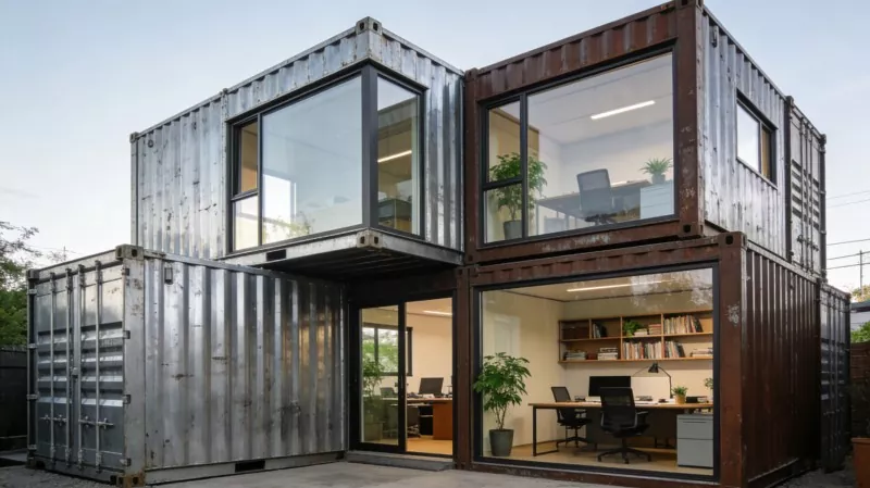 Containeriserat hemmakontor