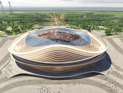 Stålkonstruktioner med stora spann för stadion