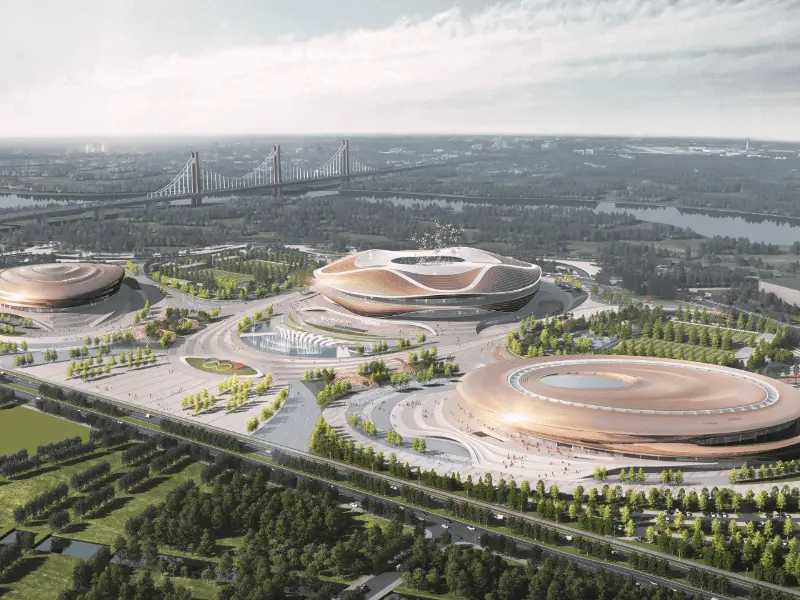 Multifunktionell stålkonstruktionsstadion