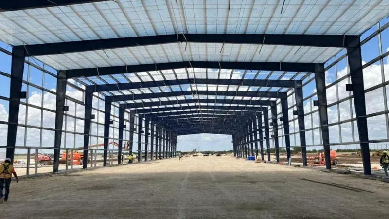 Portal Frame Stålkonstruktion