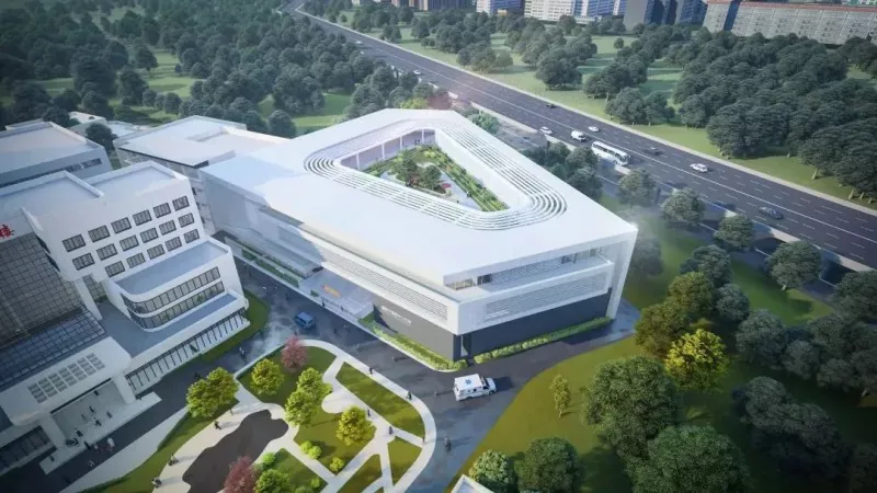 Prefabricerad Medical Center stålbyggnad