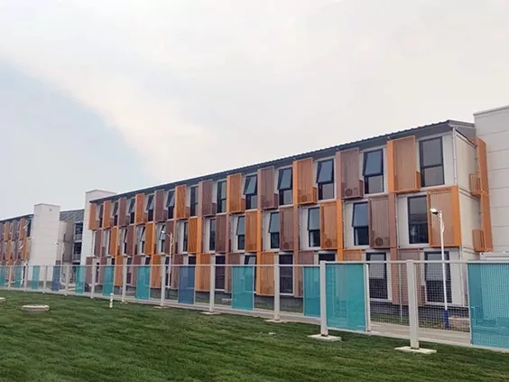 Prefabricerat mobilt modulärt prefabricerat containerhus
