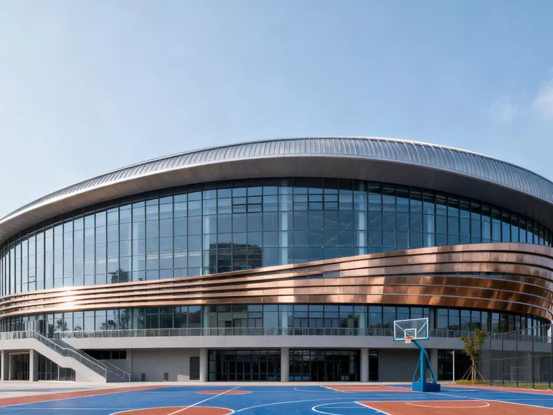 Prefabricerad stålstruktur basketplan
