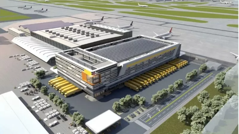 Snabbt konstruerad monterad stålterminal
