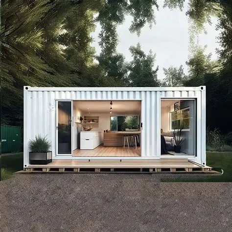 Standard containerhus stålkonstruktion