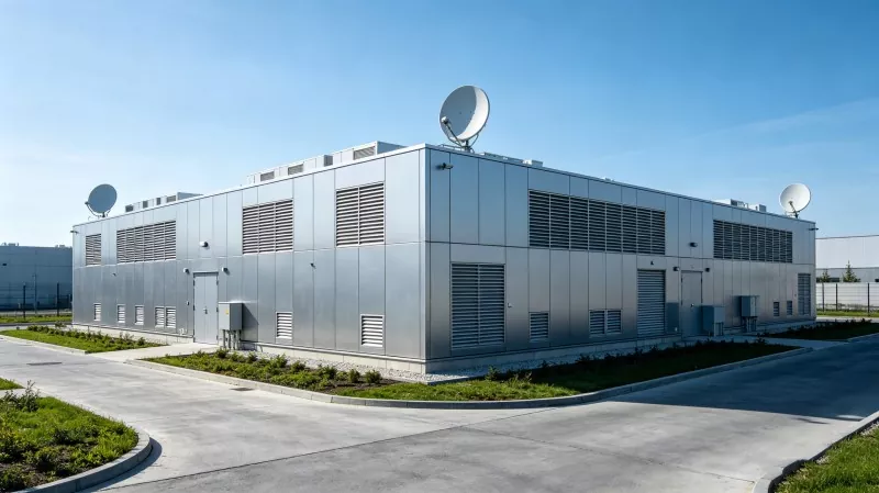 Datacenter för stålkonstruktion