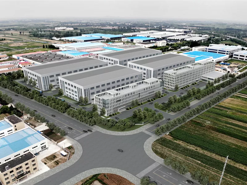 Stålstruktur industripark Storskalig prefabricerad byggnad
