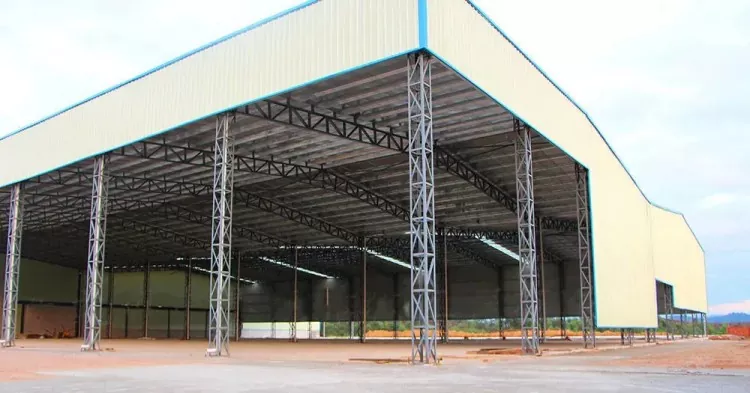 Stål Truss Warehouse
